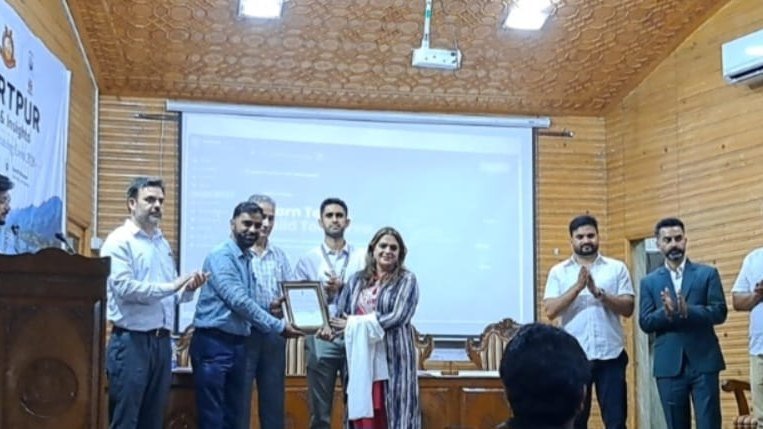 Bilal Bhat Honoured with Award for Outstanding Social Service at Gandhi Bhawan,University of Kashmir. Bilal Bhat Honoured with Award for Outstanding Social Service at Gandhi Bhawan,University of Kashmir.