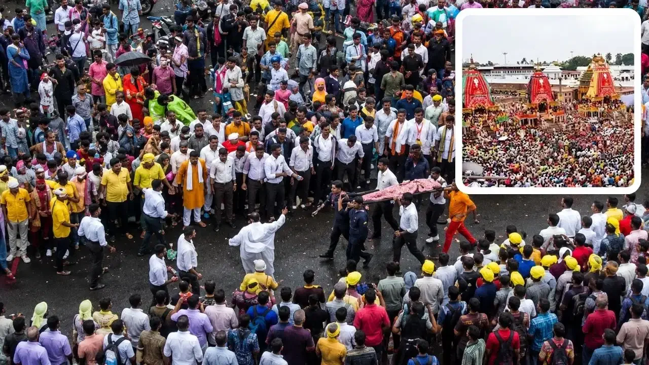 Puri Jagannath Rath Yatra: One Devotee Dead, Over 150 Affected After Crowd Surge During Procession Puri Jagannath Rath Yatra: One Devotee Dead, Over 150 Affected After Crowd Surge During Procession