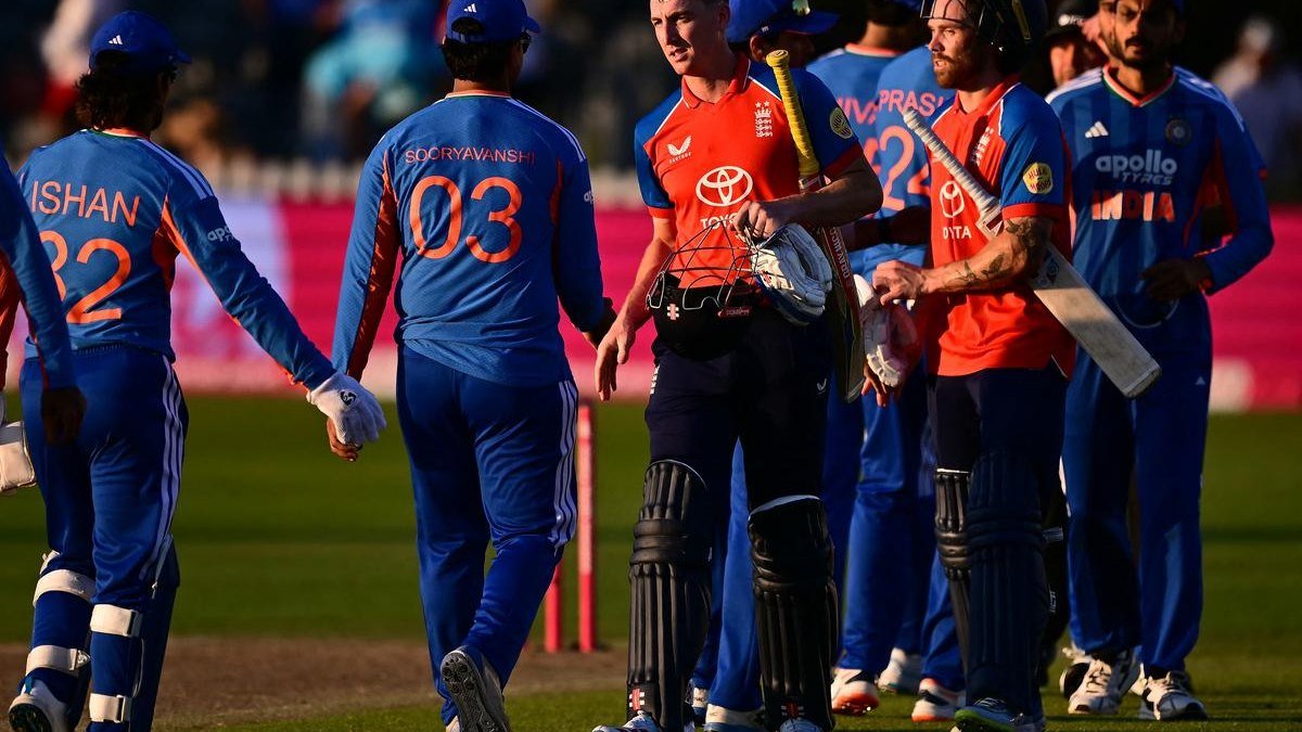 Buttler, Brook Power England to 56-Run Win Over India; Clinch T20I Series 4-0 Buttler, Brook Power England to 56-Run Win Over India; Clinch T20I Series 4-0